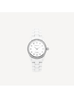 Orologio Donna Brosway T-Color WTC13 Solo Tempo Acciaio e Policarbonato Bianco 31 mm