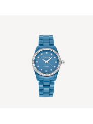 Orologio Donna Brosway T-Color WTC44 Solo Tempo Acciaio e Policarbonato Blu 36 mm