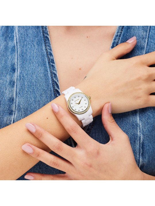 Orologio Donna Brosway T-Color WTC72 Bianco Oro 31 mm
