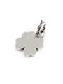 Charm Marlù 18CH094-V Quadrifoglio con Cristalli Verdi | Gioielli Marlù