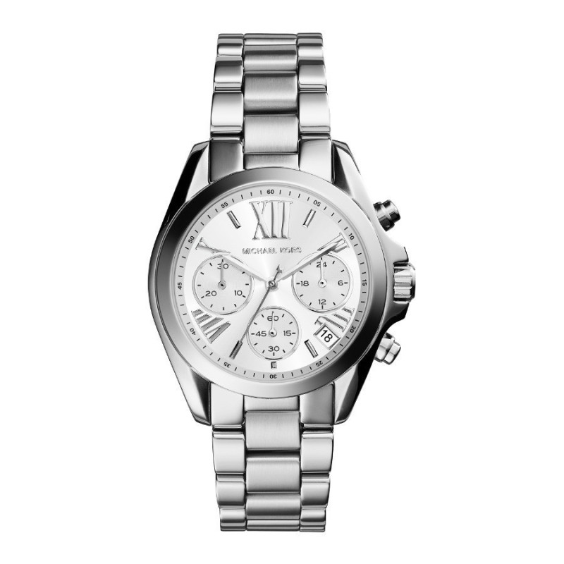 Orologio Cronografo Donna Michael Kors MK6174 Bradshaw in Acciaio Cassa 36mm Orologio Cronografo Donna Michael Kors MK6174 Bradshaw in Acciaio Cassa 36mm