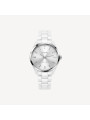 Orologio Brosway Flair WFA01 Donna in Acciaio con Cristalli e Cinturino Bianco