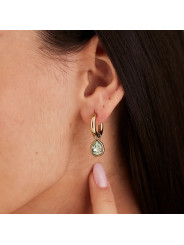 Orecchini Brosway Symphonia BYM217 Oro 14K con Cristalli Chrysolite | Orecchini Brosway