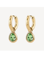 Orecchini Brosway Symphonia BYM217 Oro 14K con Cristalli Chrysolite | Orecchini Brosway
