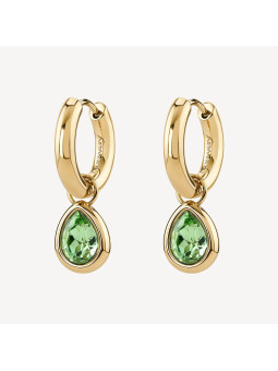 Orecchini Brosway Symphonia BYM217 Oro 14K con Cristalli Chrysolite | Orecchini Brosway