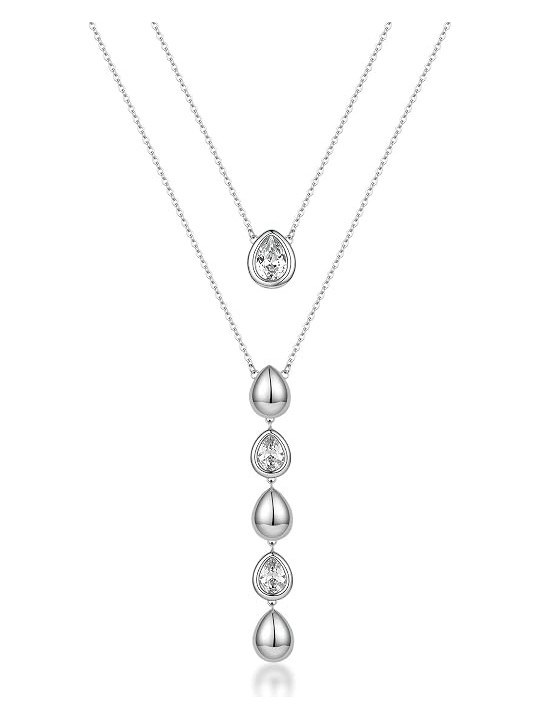 Collana Brosway Glow BGW05 Donna in Acciaio con Cubic Zirconia
