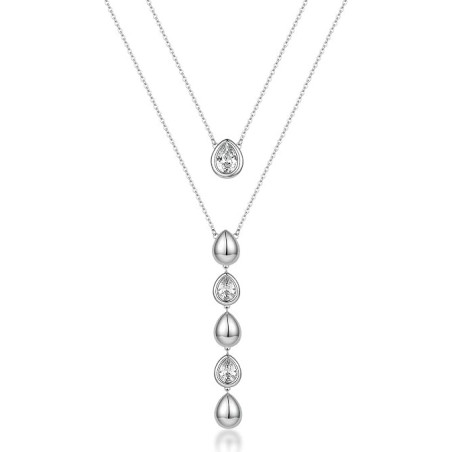 Collana Brosway Glow BGW05 Donna in Acciaio con Cubic Zirconia