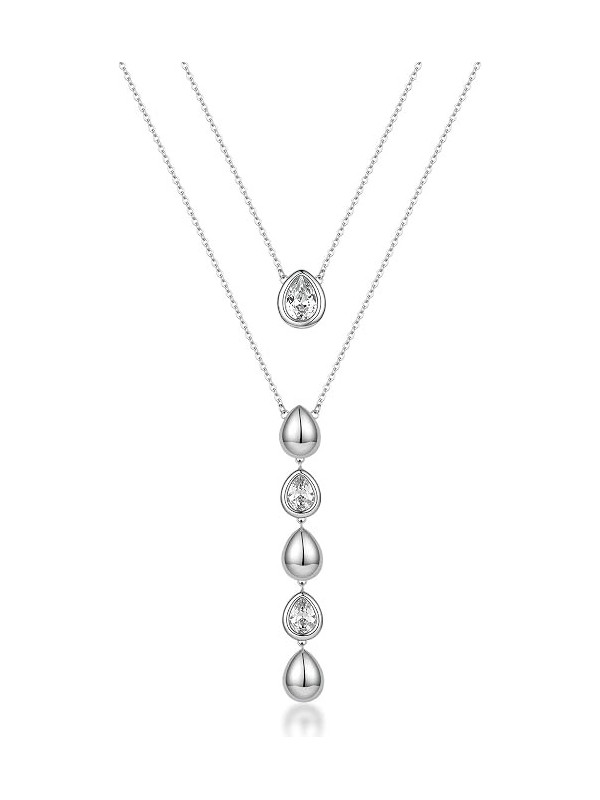 Collana Brosway Glow BGW05 Donna in Acciaio con Cubic Zirconia