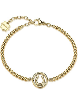 Bracciale Brosway Chakra BHKB305 Donna in Acciaio con Simbolo Ferro di Cavallo