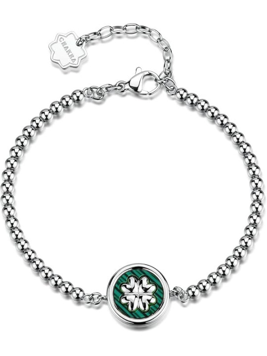 Bracciale Brosway Chakra BHKB308 con Pietre Naturali e Quadrifoglio | Brosway
