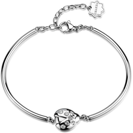 Bracciale Brosway Chakra BHKB314 Donna in Acciaio con Cristalli e Coccinella