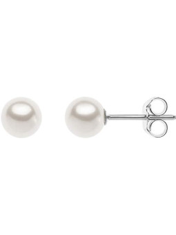 Orecchini Comete ORP 694 Oro Bianco 18Kt e Perle Coltivate | Storia di Luce