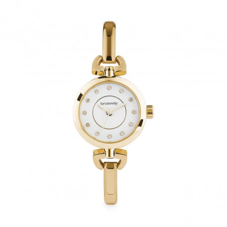 Orologio Solo Tempo Donna Brosway 26mm WOL12 Olivia in Acciaio Pvd Oro