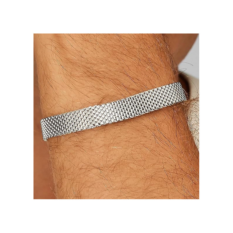 Bracciale Uomo Brosway Riptide BTD021 - Catena Grumetta In Acciaio 316L Con Finitura PVD Oro 14K, Diametro 218mm - 3