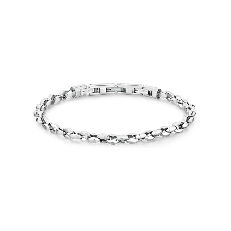 Bracciale Uomo Brosway In Acciaio Silver Catena Riptide BTD029