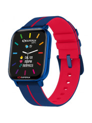 Orologio Smartwatch Uomo Superga Ink 2 SW-STC016 Cinturino in Silicone Blu Rosso