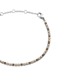 Bracciale Tennis Daniel Wellington Donna DW0040114 in Acciaio Silver