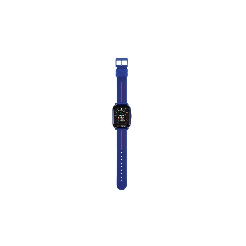 Orologio Smartwatch Uomo Superga Ink 2 SW-STC016 Cinturino in Silicone Blu Rosso