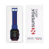 Orologio Smartwatch Uomo Superga Ink 2 SW-STC016 Cinturino in Silicone Blu Rosso