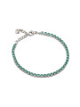 Bracciale Donna Tennis Ops OPSBR-954 Acciaio Silver con pietre Smeraldo 2,5 mm