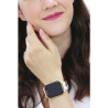 Orologio Smartwatch Donna Superga Ink SW-STC014 Cinturino Bianco e Oro 42 mm