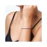 Bracciale Donna Tennis Ops OPSBR-926 Acciaio Silver con pietre Lilla 3mm