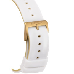 Orologio Smartwatch Donna Superga Ink SW-STC014 Cinturino Bianco e Oro 42 mm