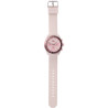 Orologio Cronografo Donna Kappa KW-045 Cinturino in Silicone Rosa 45mm