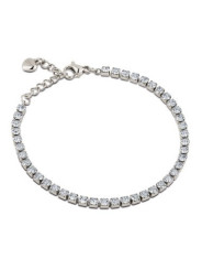 Bracciale Donna Tennis Ops OPSBR-935 Acciaio Silver con pietre Bianche 3mm