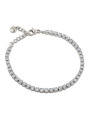 Bracciale Donna Tennis Ops OPSBR-935 Acciaio Silver con pietre Bianche 3mm