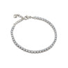 Bracciale Donna Tennis Ops OPSBR-935 Acciaio Silver con pietre Bianche 3mm