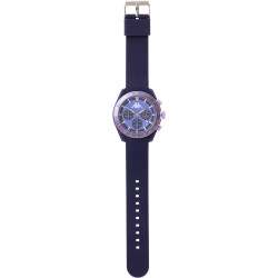 Orologio Cronografo Donna Kappa KW-044 Cinturino in Silicone Viola Cassa 45mm