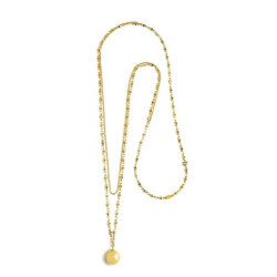 Collana Donna Marlù 15CO011G Nel Mio Cuore in Acciaio Oro