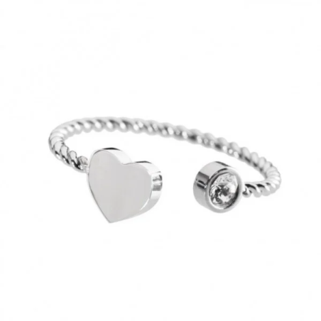 Anello Donna Marlu Gioielli Acciaio Marlu 18an038-f