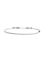 Bracciale Marlù da uomo in acciaio 316L 4BR1827 Silver