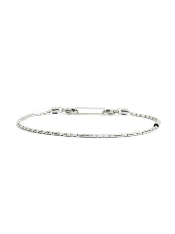 Bracciale Marlù da uomo in acciaio 316L 4BR1827 Silver