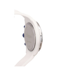 Orologio Cronografo Unisex Kappa KW-046 Cinturino in Silicone Bianco Cassa 45mm