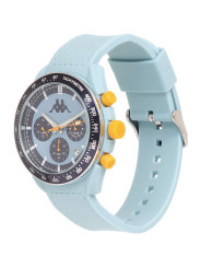 Orologio Cronografo Unisex Kappa KW-041 Cinturino in Silicone Azzurro