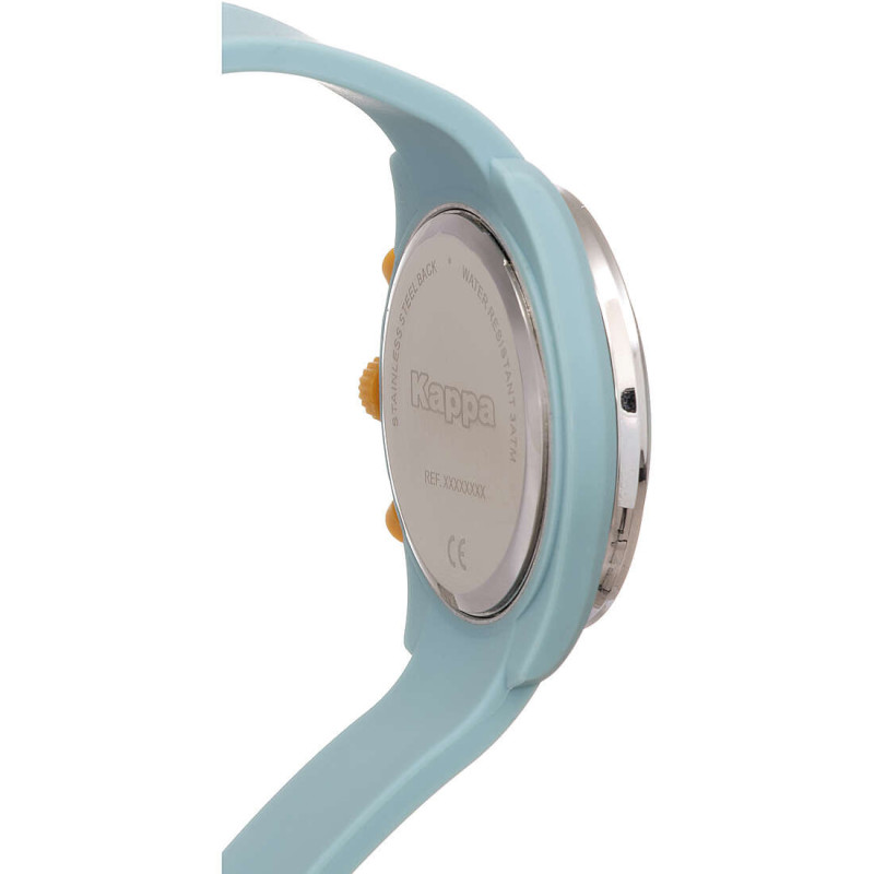 Orologio Cronografo Unisex Kappa KW-041 Cinturino in Silicone Azzurro