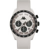 Orologio Cronografo Unisex Kappa KW-038 Cinturino in Silicone Grey Cassa 45mm
