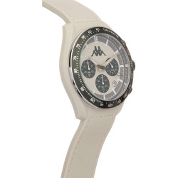 Orologio Cronografo Unisex Kappa KW-038 Cinturino in Silicone Grey Cassa 45mm