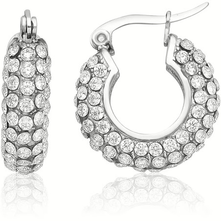 Orecchini Donna Liujo Essential LJ2747 Acciaio Silver
