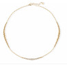 Collana Donna Liu Jo Acciaio dorata maglia a Pallini LJ2824