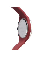 Orologio Cronografo Unisex Kappa KW-039 Cinturino in Silicone Bordeaux Cassa 45mm