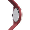 Orologio Cronografo Unisex Kappa KW-039 Cinturino in Silicone Bordeaux Cassa 45mm