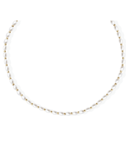 Collana Donna Liujo LJ2844 con Perle in Acciaio Silver