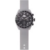 Orologio Cronografo Unisex Kappa KW-047 Cinturino in Silicone Grigio Cassa 45mm