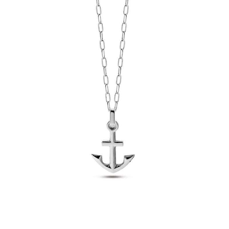 Collana Uomo Liu Jo Acciaio Lucido Ancora MLJ438 Collana Uomo Liu Jo Acciaio Lucido Ancora MLJ438