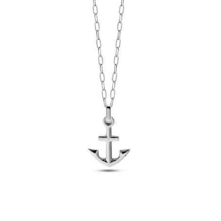 Collana Uomo Liu Jo Acciaio Lucido Ancora MLJ438