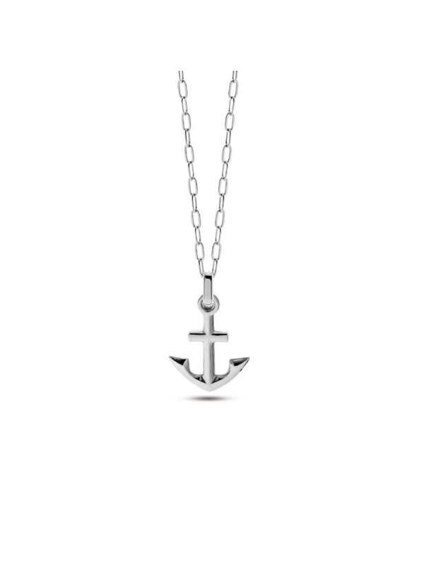 Collana Uomo Liu Jo Acciaio Lucido Ancora MLJ438